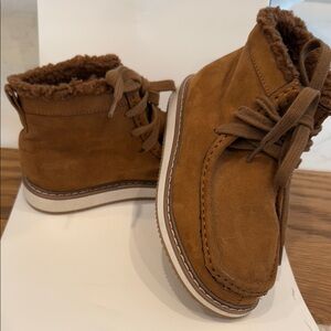 Boy’s Brown Suede GAP Ankle Boots - worn once